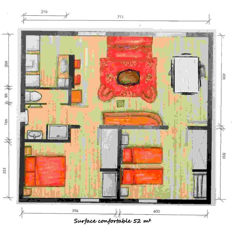 Le Flores Idealement Situe Centre Luz Appart T3 6 Personnes Parking Apartment Luz-Saint-Sauveur Exterior photo